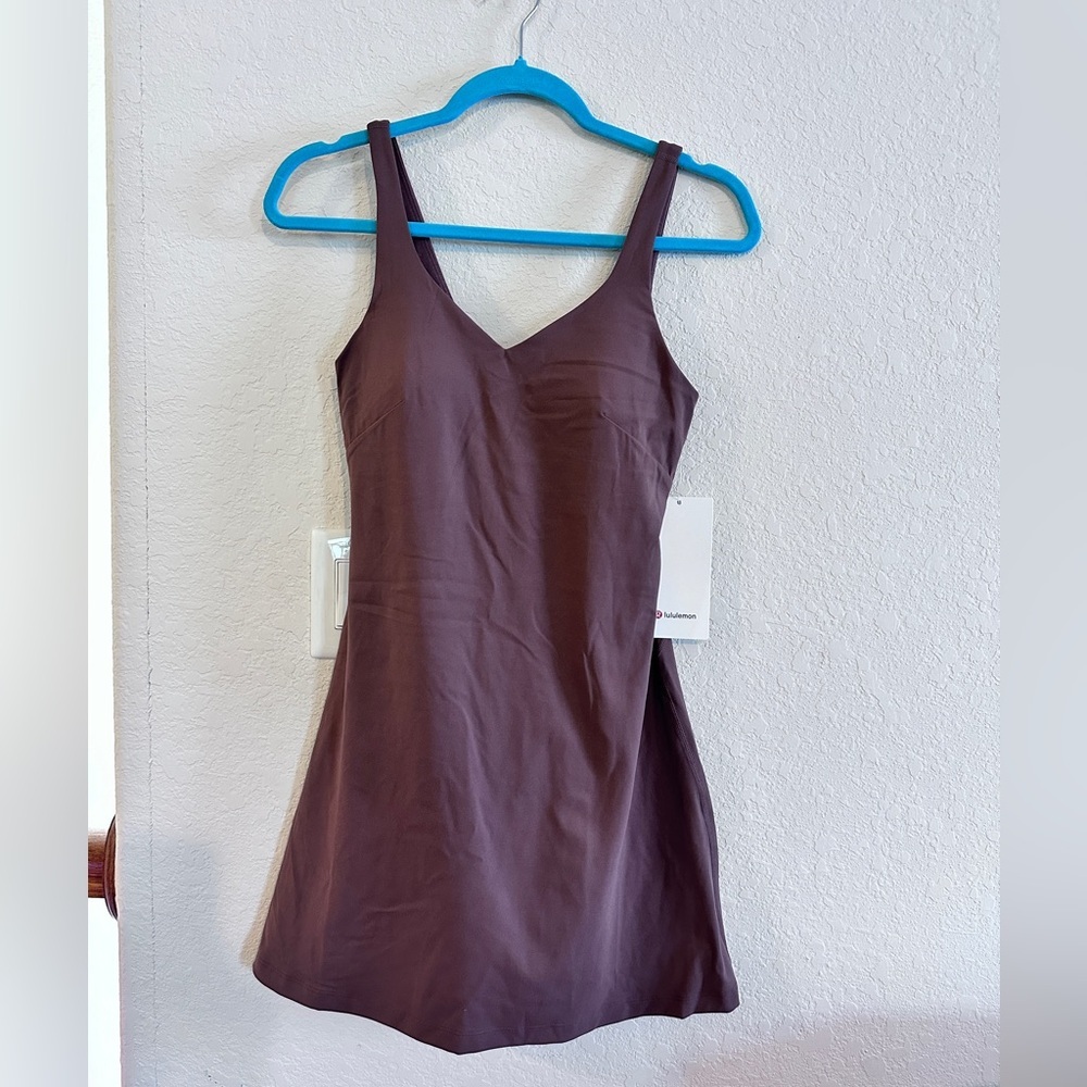 NWT lululemon Align? Dress DKOX / DARK OXIDE
